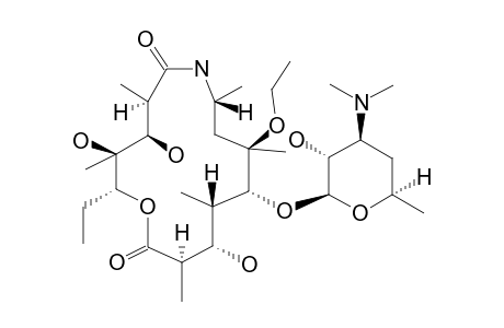 6-O-ETHYL-3-O-DECLADINOSYL-8A-AZA-8A-HOMOERYTHROMYCIN_A