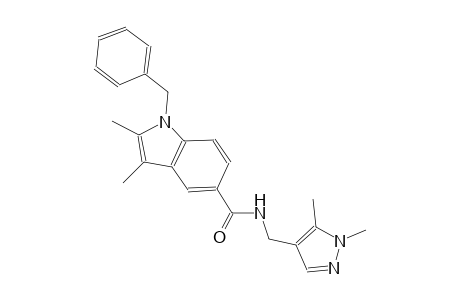 1H-indole-5-carboxamide, N-[(1,5-dimethyl-1H-pyrazol-4-yl)methyl]-2,3-dimethyl-1-(phenylmethyl)-