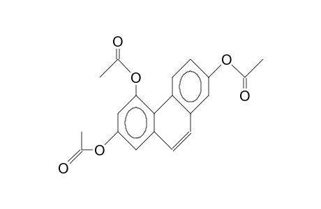 (2,7-diacetyloxyphenanthren-4-yl) acetate