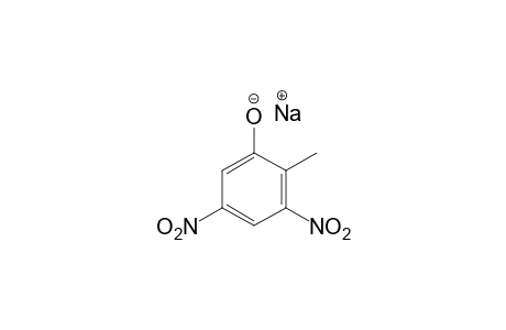 3,5-dinitro-o-cresol, sodium salt