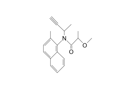 Propanamide, 2-methoxy-N-(2-methyl-1-naphthalenyl)-N-(1-methyl-2-propynyl)-