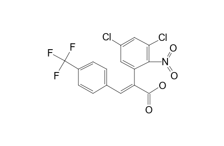 3',5'-Dichloro-2'-nitro-4-trifluoromethyl-.alpha.-phenylcinnamic acid