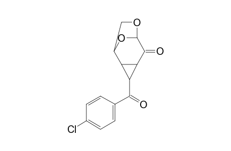 7,9-Dioxatricyclo[4.2.1.0(2,4)]nonan-5-one, 3-(4-chlorobenzoyl)-