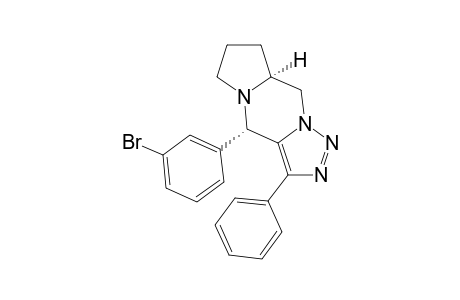 (4S,8aS)-4-(3-bromophenyl)-3-phenyl-4,6,7,8,8a,9-hexahydropyrrolo[1,2-a][1,2,3]triazolo[1,5-d]pyrazine