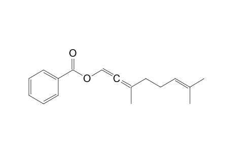 3,7-Dimethylocta-1,2,6-trien-1-yl benzoate