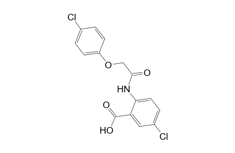 5-Chloro-2-{[(4-chlorophenoxy)acetyl]amino}benzoic acid