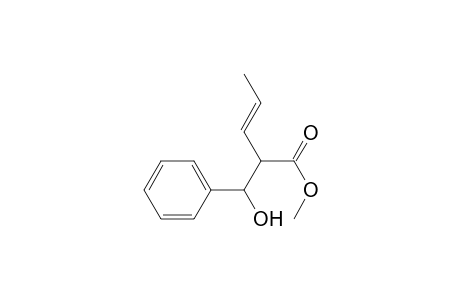 Benzenepropanoic acid, .beta.-hydroxy-.alpha.-1-propenyl-, methyl ester