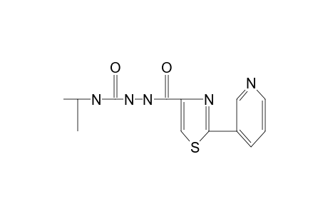 4-isopropyl-1-{[2-(3-pyridyl)-4-thiazolyl]carbonyl]semicarbazide