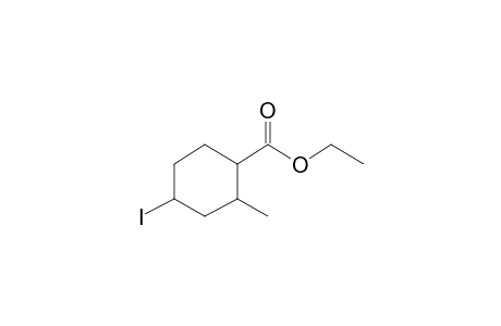 Cyclohexane carboxylic acid, 4-iodo-trans-2-methyl-