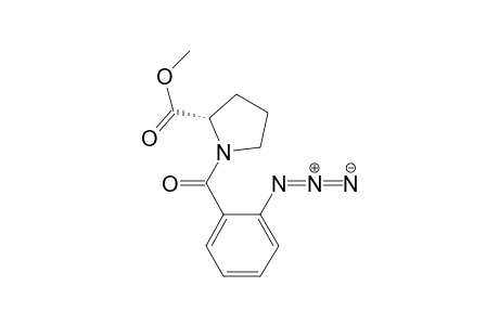 (2S)-1-(2-azidobenzoyl)pyrrolidine-2-carboxylic acid methyl ester