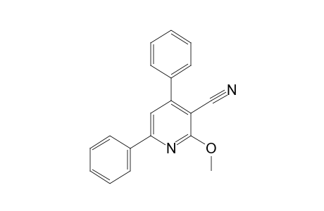 4,6-diphenyl-2-methoxynicotinonitrile