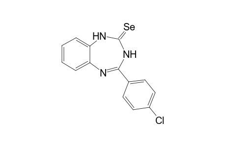 4-(4-Chlorophenyl)-1,3-dihydro-2H-1,3,5-benzotriazepine-2-selone