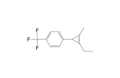 1-Methyl-2-ethyl-3-(p-(trifluoromethyl)phenyl)cyclopropene