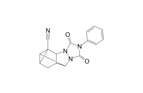 2-cyano-N-phenyl-8,9-diazatetracyclo[4.3.0.0(2,4).0(3,7)]nonane-8,9-dicarboximide