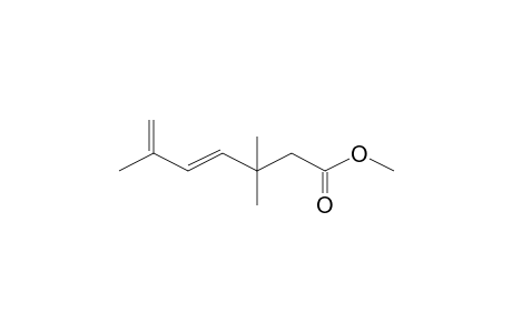 4,6-Heptadienoic acid, 3,3,6-trimethyl-, methyl ester