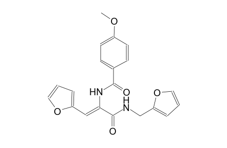 N-((Z)-2-(2-furyl)-1-{[(2-furylmethyl)amino]carbonyl}ethenyl)-4-methoxybenzamide