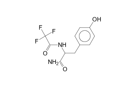 3-(4-Hydroxy-phenyl)-2-(2,2,2-trifluoro-acetylamino)-propionamide