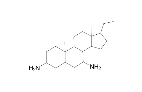 Pregnane-3,7-diamine