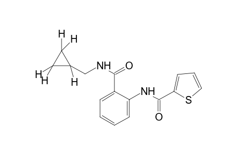 2'-[(cyclopropylmethyl)carbamoyl]-2-thiophenecarboxanilide