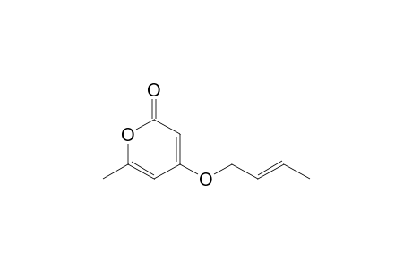 4-(2-Buten-1-yloxy)-6-methyl-2-pyrone