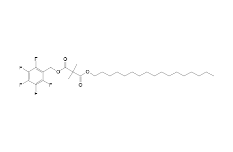 Dimethylmalonic acid, heptadecyl pentafluorobenzyl ester