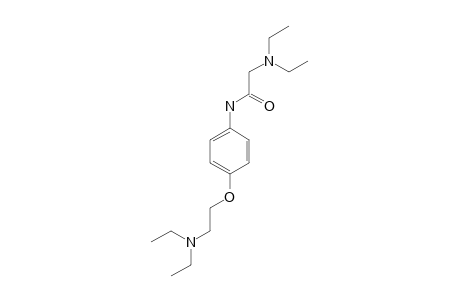 beta,2-bis(diethylamino)-p-acetophenetidide