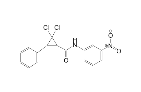 cyclopropanecarboxamide, 2,2-dichloro-N-(3-nitrophenyl)-3-phenyl-