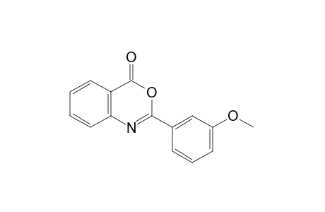 2-(m-methoxyphenyl)-4H-3,1-benzoxazin-4-one