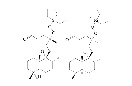 6'-[9,10-(TRANS)-1-ALPHA-HYDROXY-2-ALPHA,5,5,9-BETA-TETRAMETHYLDECAHYDRO-NAPHTHALEN-1-BETA-YL]-4'-METHYL-4'-(TRIETHYLSILYLPEROXY)-HEXANAL