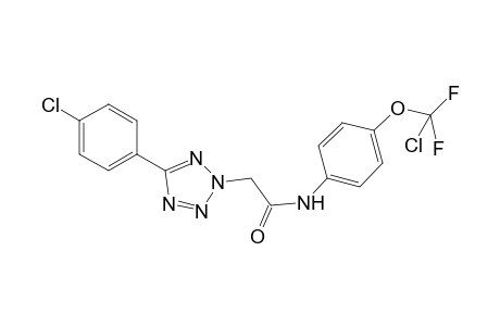 2H-1,2,3,4-Tetrazole-2-acetamide, N-[4-(chlorodifluoromethoxy)phenyl]-5-(4-chlorophenyl)-