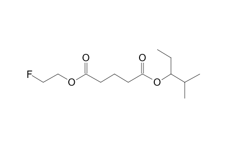 Glutaric acid, 2-methylpent-3-yl 2-fluoroethyl ester