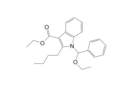 2-Butyl-1-(ethoxyphenylmethyl) indole-3-carboxylic acid ethyl ester