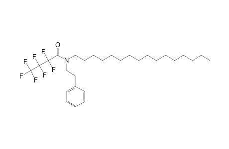 Heptafluorobutanamide, N-(2-phenylethyl)-N-hexadecyl-