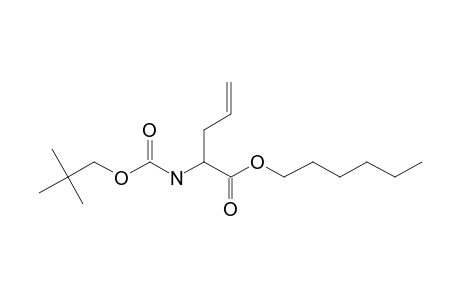 D-Allylglycine, N-neopentyloxycarbonyl-, hexyl ester