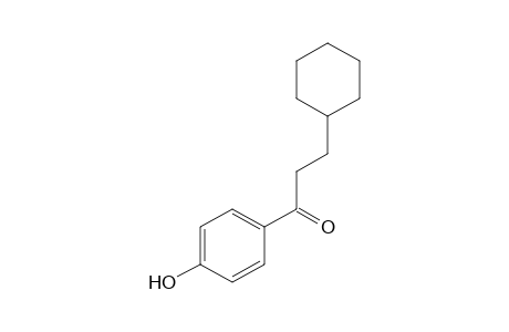 3-cyclohexyl-4'-hydroxypropiophenone