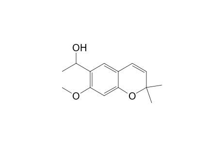 6-(1-HYDROXYETHYL)-7-METHOXY-2,2-DIMETHYLCHROMENE