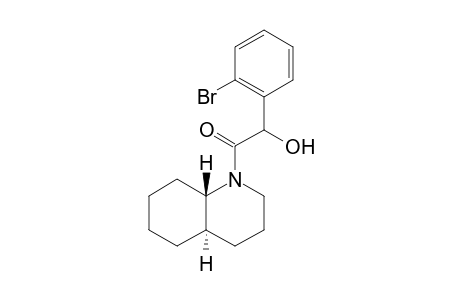 2-(2-Bromophenyl)-2-hydroxy-1-(trans-octahydroquinolin-1(2H)-yl)ethanone