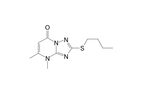 2-butylsulfanyl-4,5-dimethyl-[1,2,4]triazolo[5,1-b]pyrimidin-7-one