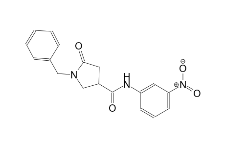 3-pyrrolidinecarboxamide, N-(3-nitrophenyl)-5-oxo-1-(phenylmethyl)-