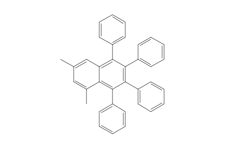 5,7-Dimethyl-1,2,3,4-tetraphenylnaphthalene