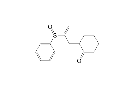 2-[2-(Phenylsulfinyl)-2-propenyl]cyclohexanone