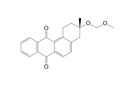 (3S)-3-[(Methoxymethyl)oxy]-3-methyl-1,2,3,4-tetrahydrobenzo[a]anthracene-7,12-dione