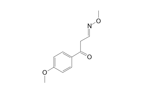 (p-ANISOYL)ACETALDEHYDE, 1-(O-METHYLOXIME)