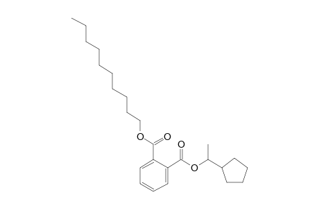 Phthalic acid, 1-cyclopentylethyl decyl ester