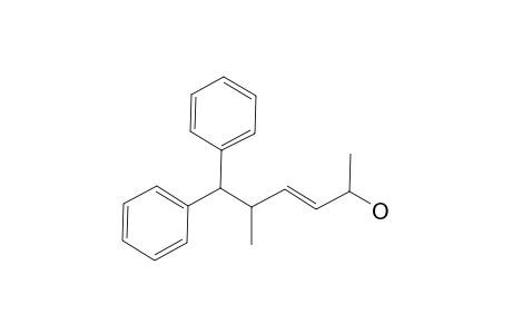 (2S*,5S*)-(E)-5,5-diphenylmethyl-2-hydroxy-3-hexene