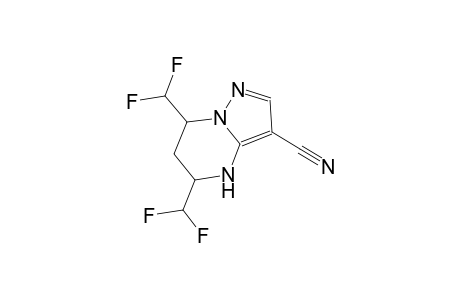 5,7-bis(difluoromethyl)-4,5,6,7-tetrahydropyrazolo[1,5-a]pyrimidine-3-carbonitrile