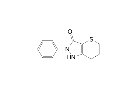 2-phenyl-1,5,6,7-tetrahydrothiopyrano[3,2-c]pyrazol-3-one