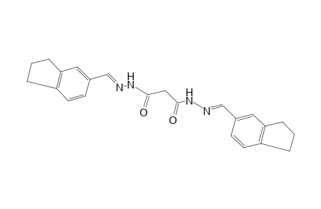 malonic acid, bis[(5-indanyl)methylene]hydrazide