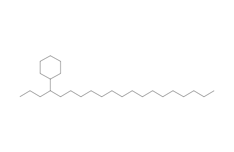 Cyclohexane, (1-propylheptadecyl)-
