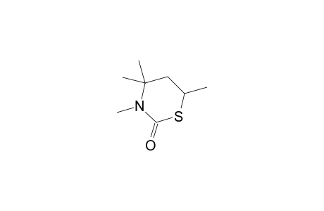 3,4,4,6-Tetramethyl-1,3-thiazinan-2-one